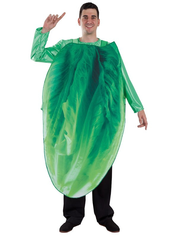 Disfraz de lechuga para adulto