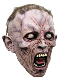 Mascara de Zombie con pelo Guerra Mundial Z