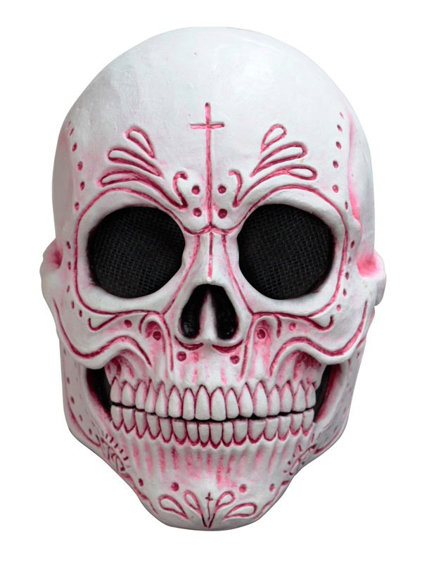 Mascara de Catrina Mexicana rosa