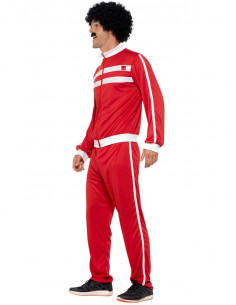 Disfraz chándal rojo años 80 hombre 2