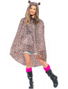 Chubasquero leopardo party poncho