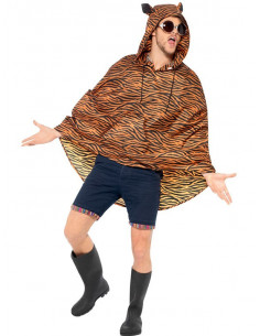 Chubasquero tigre party poncho