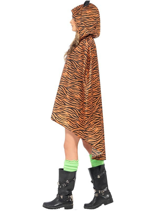 Chubasquero tigre party poncho lateral
