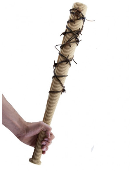Alambre de espino con bate