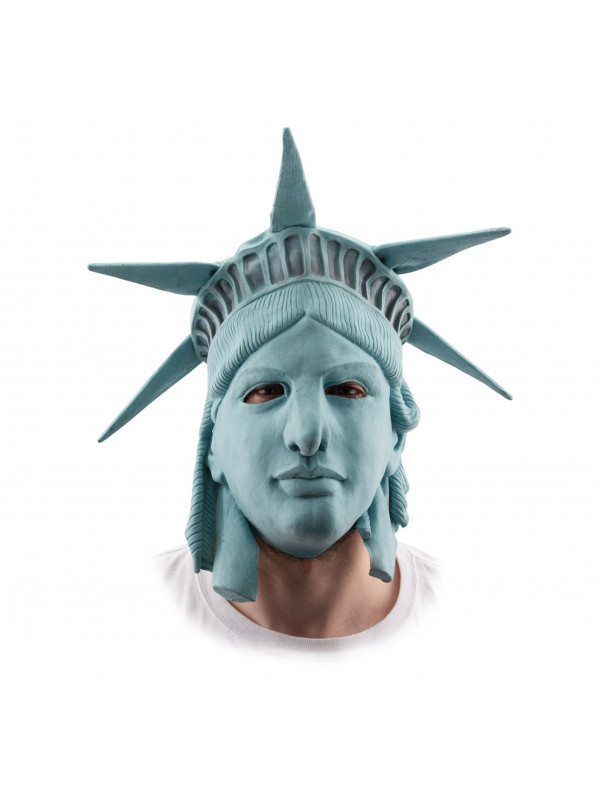 Mascara estatua de la libertad