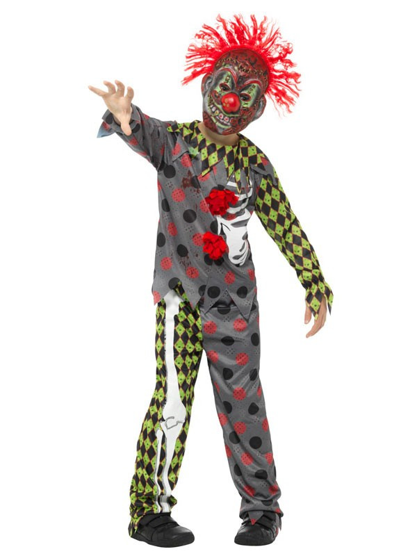 Disfraz de payaso arlequín para niño