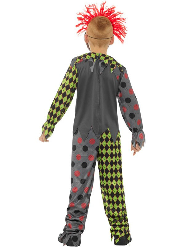 Disfraz de payaso arlequín para niño