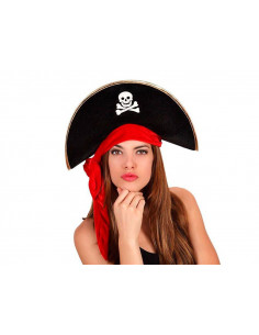 Sombrero pirata calavera 2