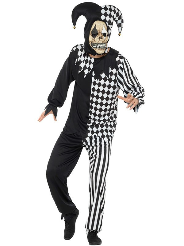 Disfraz arlequín malvado adulto