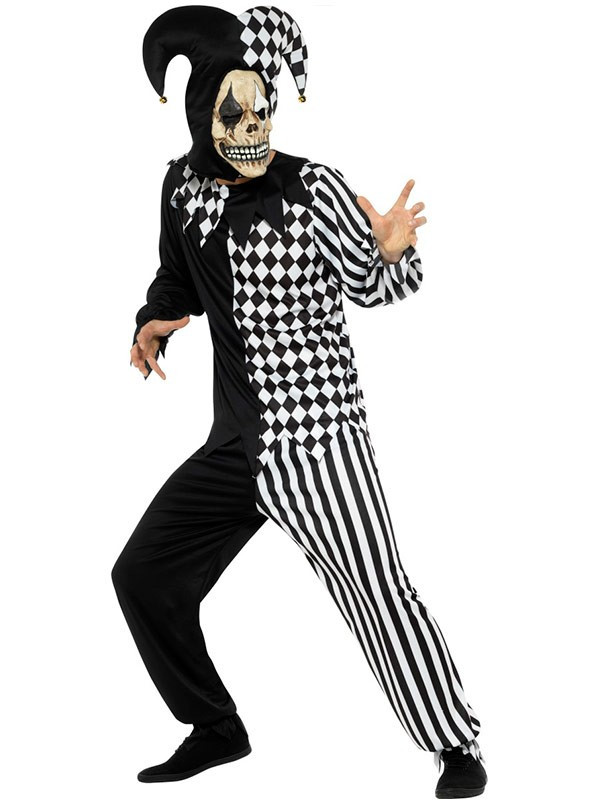 Disfraz arlequín malvado lateral