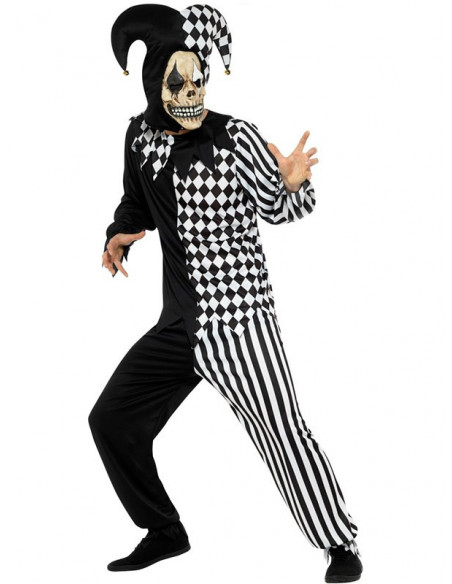 Disfraz arlequín malvado lateral