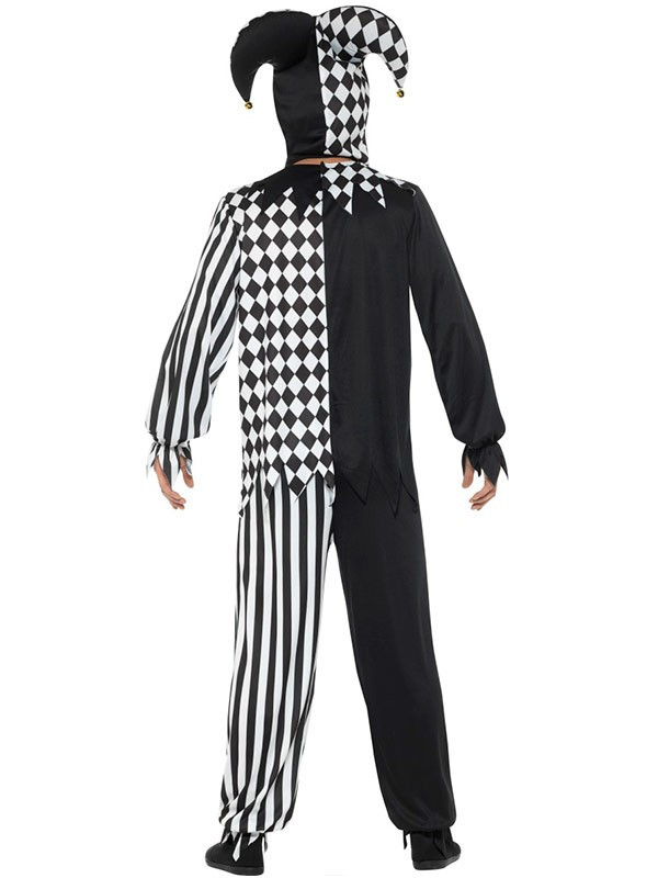 Disfraz arlequín malvado trasera