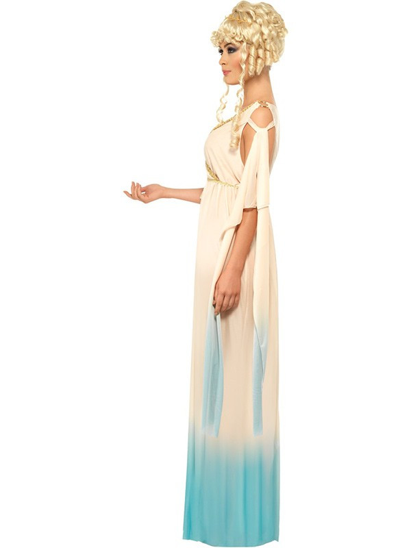 Disfraz griega para mujer lateral