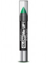 Cera fosforescente neón UV verde