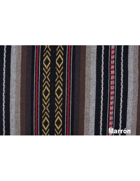 Tela alpujarreña marrón