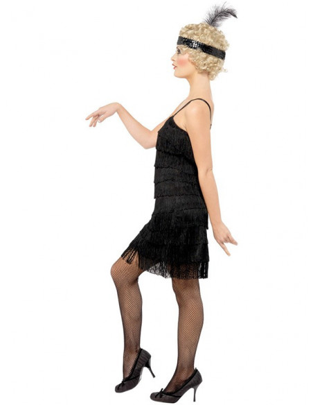 Disfraz años 20 charleston lateral
