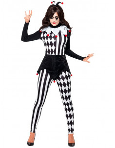 Disfraz arlequina mujer 2