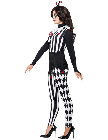 Disfraz arlequina lateral