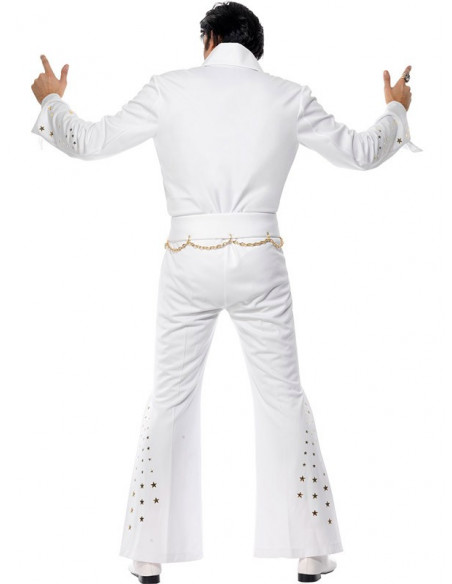 Traje Elvis para hombre trasera
