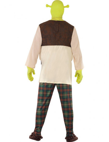 Disfraz Shrek para hombre trasera