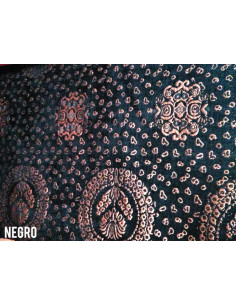 Tejido tapiceria estampada bronce 2