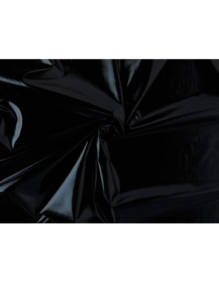 Tejido licra laminado negro