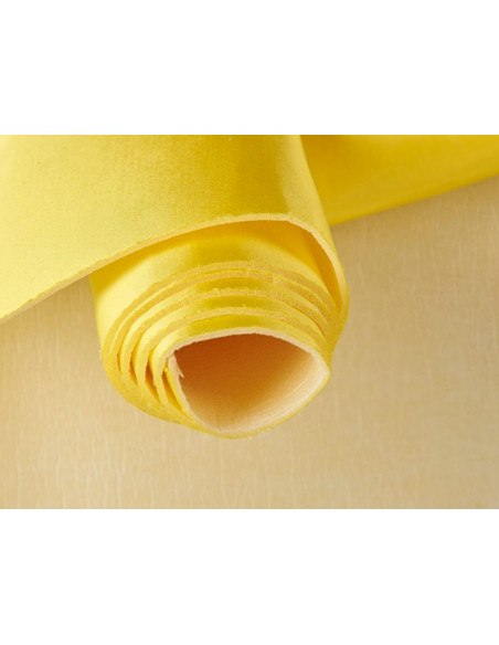 Tela con esponja foan amarillo