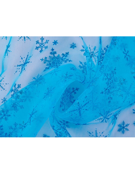 Tul Ningo para Navidad turquesa