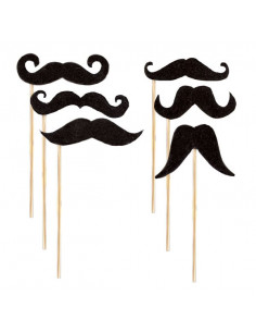 Set photocall bigotes