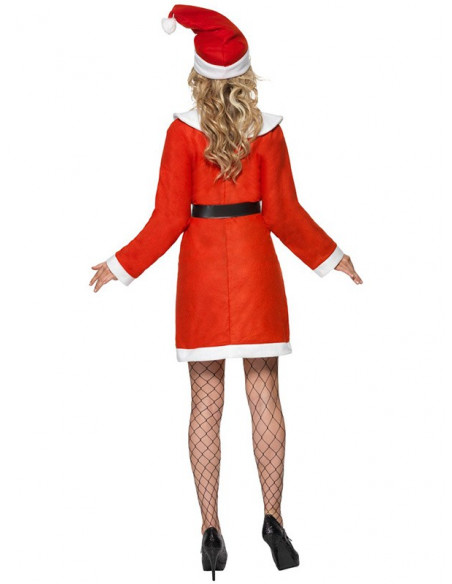 Disfraz Miss Mamá Noel trasera