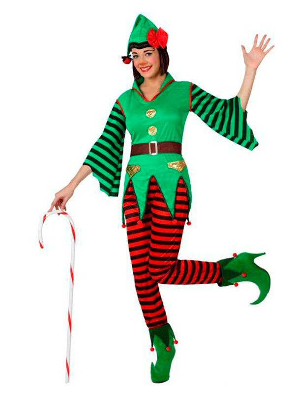 Disfraz Elfa para mujer