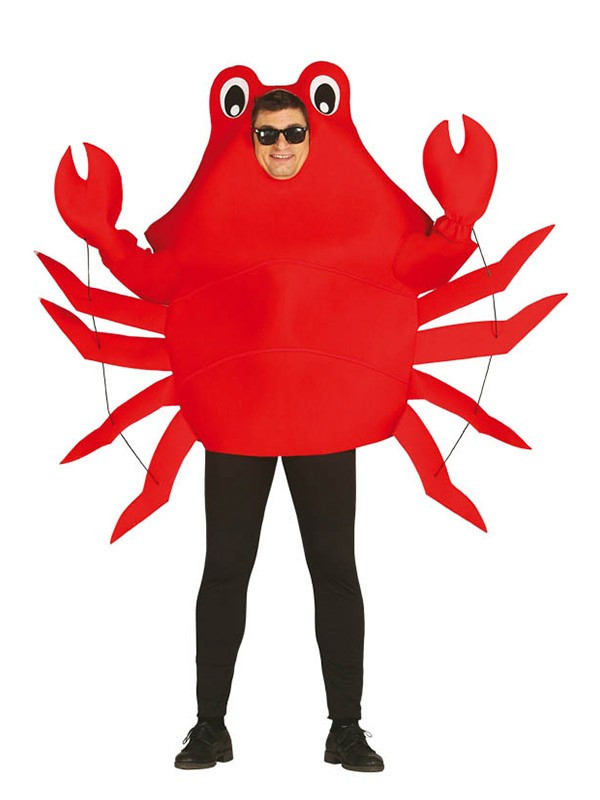 Disfraz cangrejo para adulto