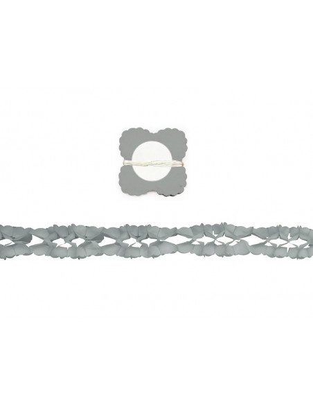 Guirnalda metalizada Plata