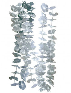 Collar flores metalizadas 2