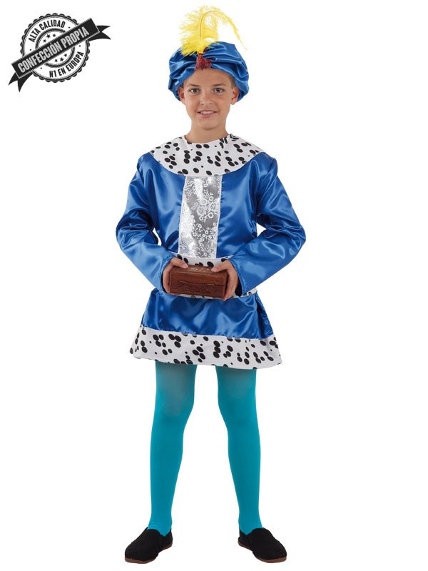 Disfraz paje Baltasar infantil