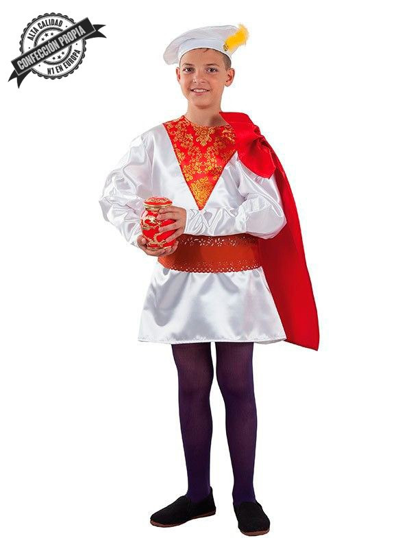 Disfraz paje Melchor infantil