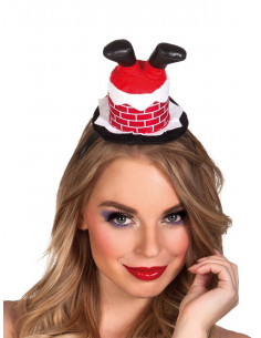 Diadema Santa en la chimenea