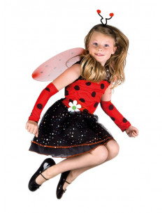 Disfraz mariquita para niña 2