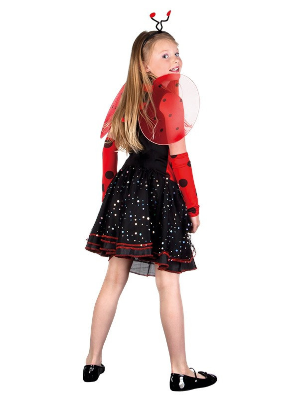 Disfraz mariquita detrás