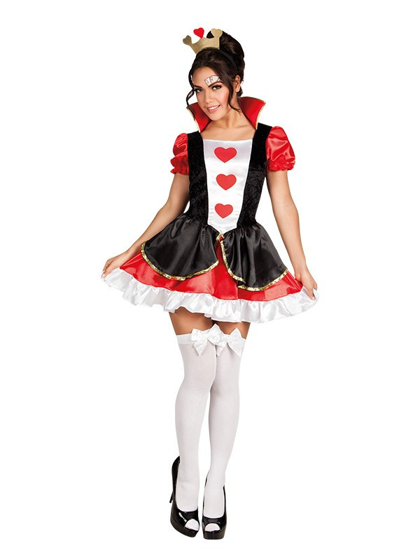 Disfraz Reina de corazones sexy para mujer