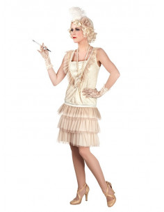 Disfraz Charleston deluxe para mujer