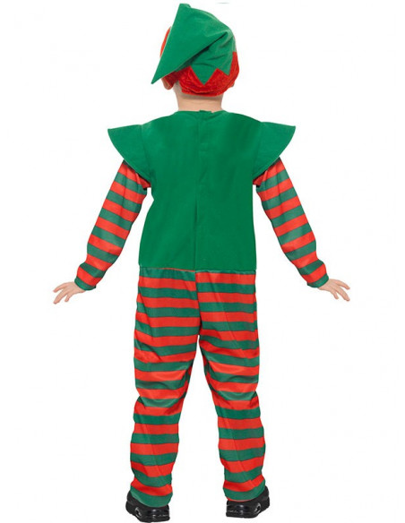 Disfraz elfo infantil unisex espalda