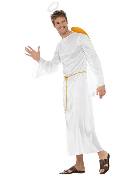 Disfraz ángel unisex lateral hombre