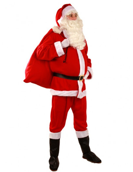 Disfraz Papá Noel Deluxe adulto - Comprar en Tienda Disfraces Bacanal