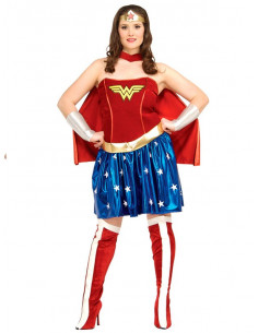 Disfraz Wonder Woman mujer talla grande