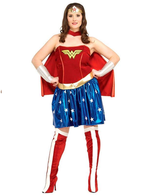 Disfraz Wonder Woman mujer talla grande