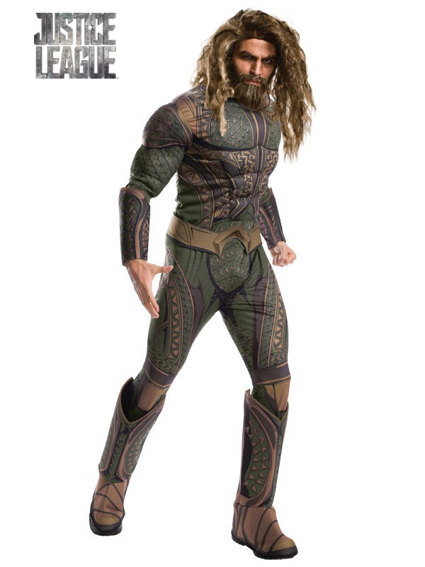 Disfraz Aquaman JL Movie deluxe para adulto