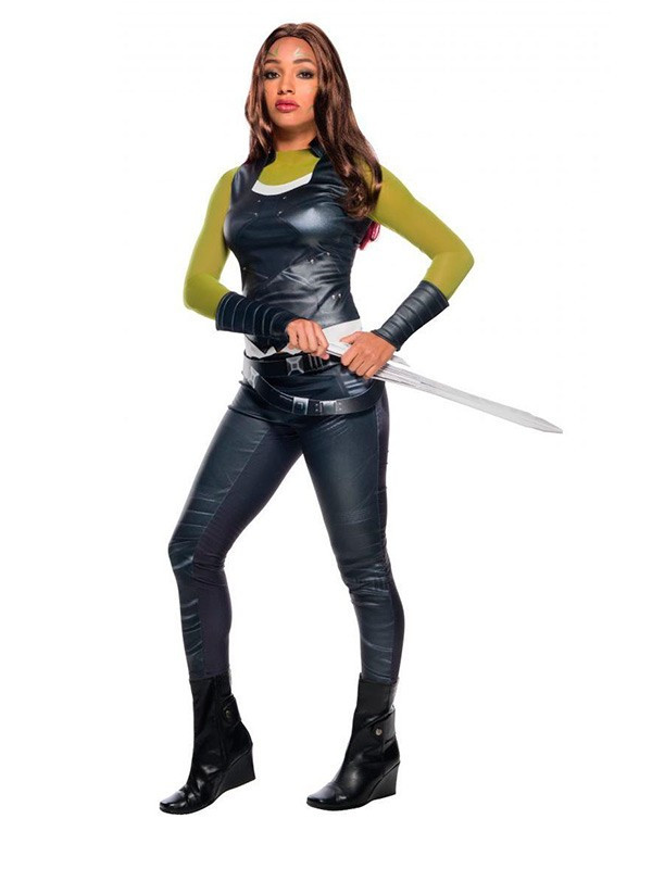 Disfraz Gamora Guardianes de la Galaxia mujer