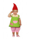 Disfraz duende bebe para niña