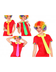 Corbata de colores fosforitos